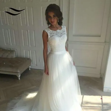 Ladies Party Dress Mid-length Noble White Harmony