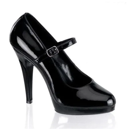 Stage Show Buckle Platform Shoes Ember