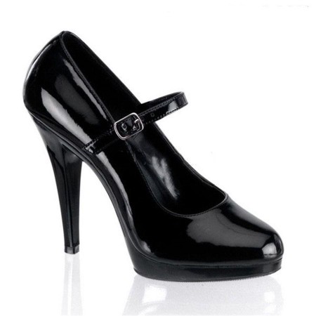 Stage show buckle platform shoes
