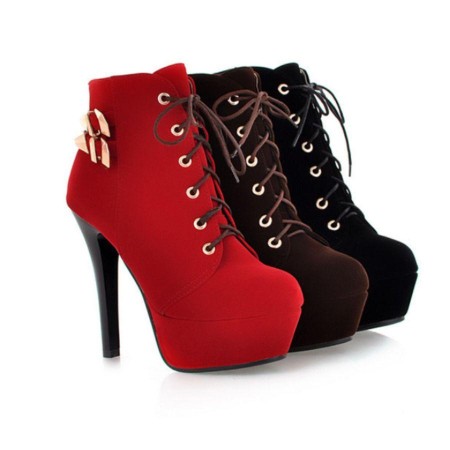 High heel booties Millie