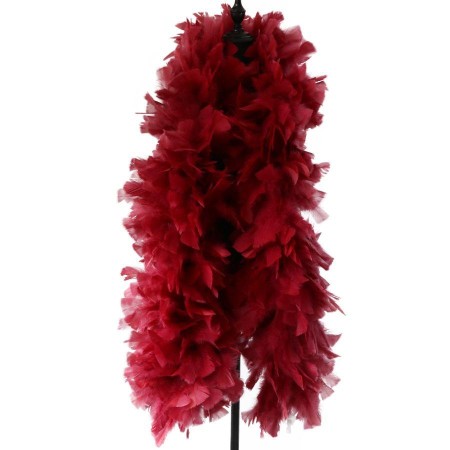 Turkey Feather Strip Scarf Boa