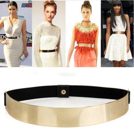 Gold Super Long Elastic Belt