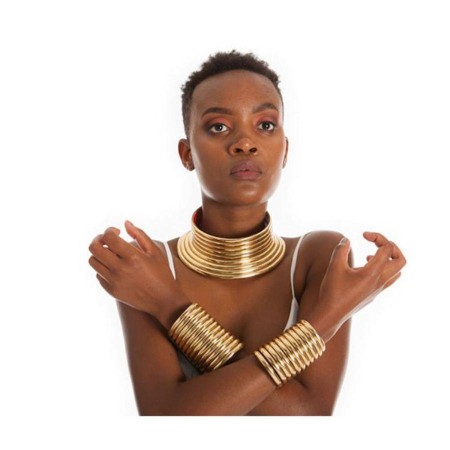 African Queen Necklace Bracelet
