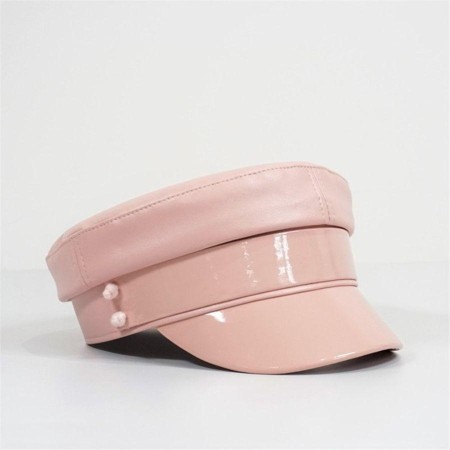 Navy Hat Female Wild British Retro