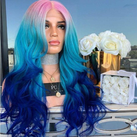 Lola Three-color Gradient Wig