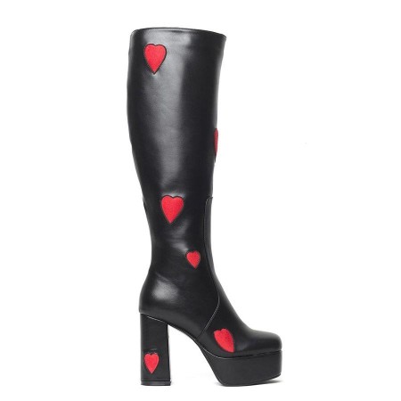 High Thick Heel High-tube Boots