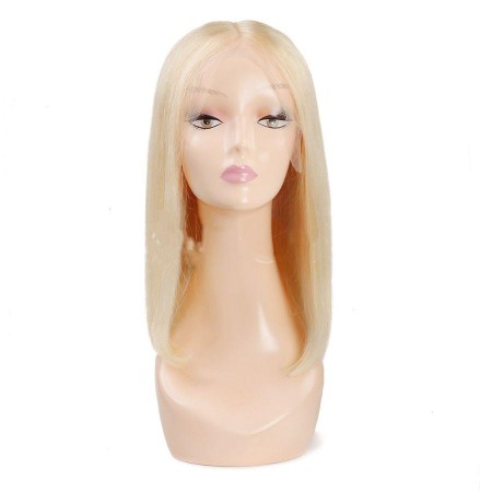 Real Human Hair blonde wig