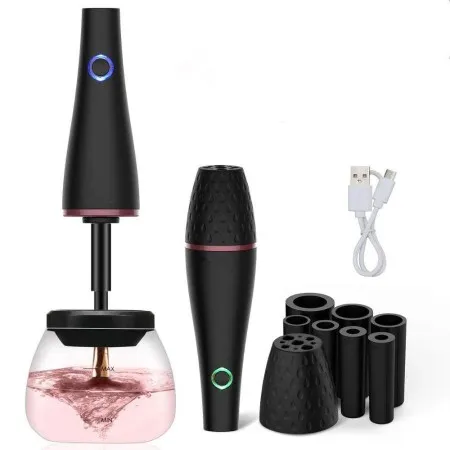 Limpiador De Brochas Eléctricas De Maquillaje