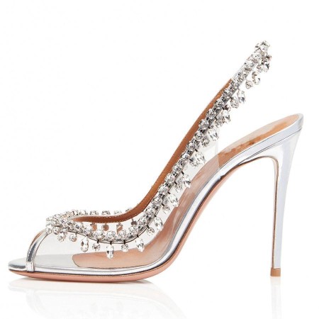 Fashion Stiletto Sandals Rhinestone