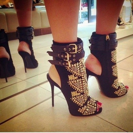 Sexy Slingback Fish Mouth Sandals