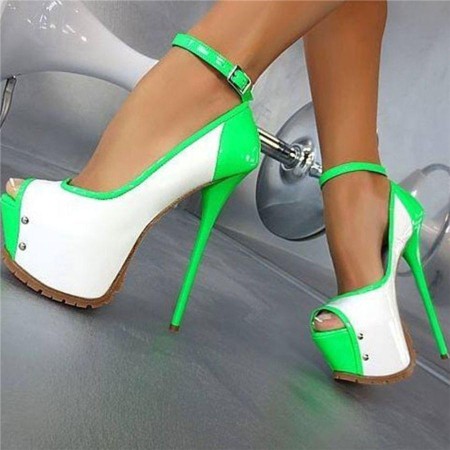 Thick Water Platform Stilettos