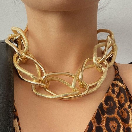 Glossy Frosted Necklace