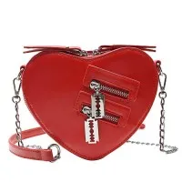 Creative Sexy Heart Chain Small Satchel