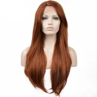 Synthetic Front Lace Long Curly Hair Stella