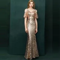 Sequin Evening Dress Arya