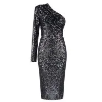 One-Shoulder Catwalk Dress Esther