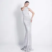 Lace-up Party Dress Juniper