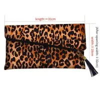Ethnic Style Flap Clutch
