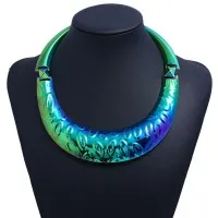 Punk Fashion Metal Exaggerated Collar