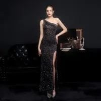Heavy Craft Colorful Party Evening Dress Mckenna