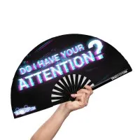 Bamboo Clack Fan Do I Have Your Attention