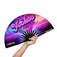 Bamboo Clack Fan YooHoo I Am Butch